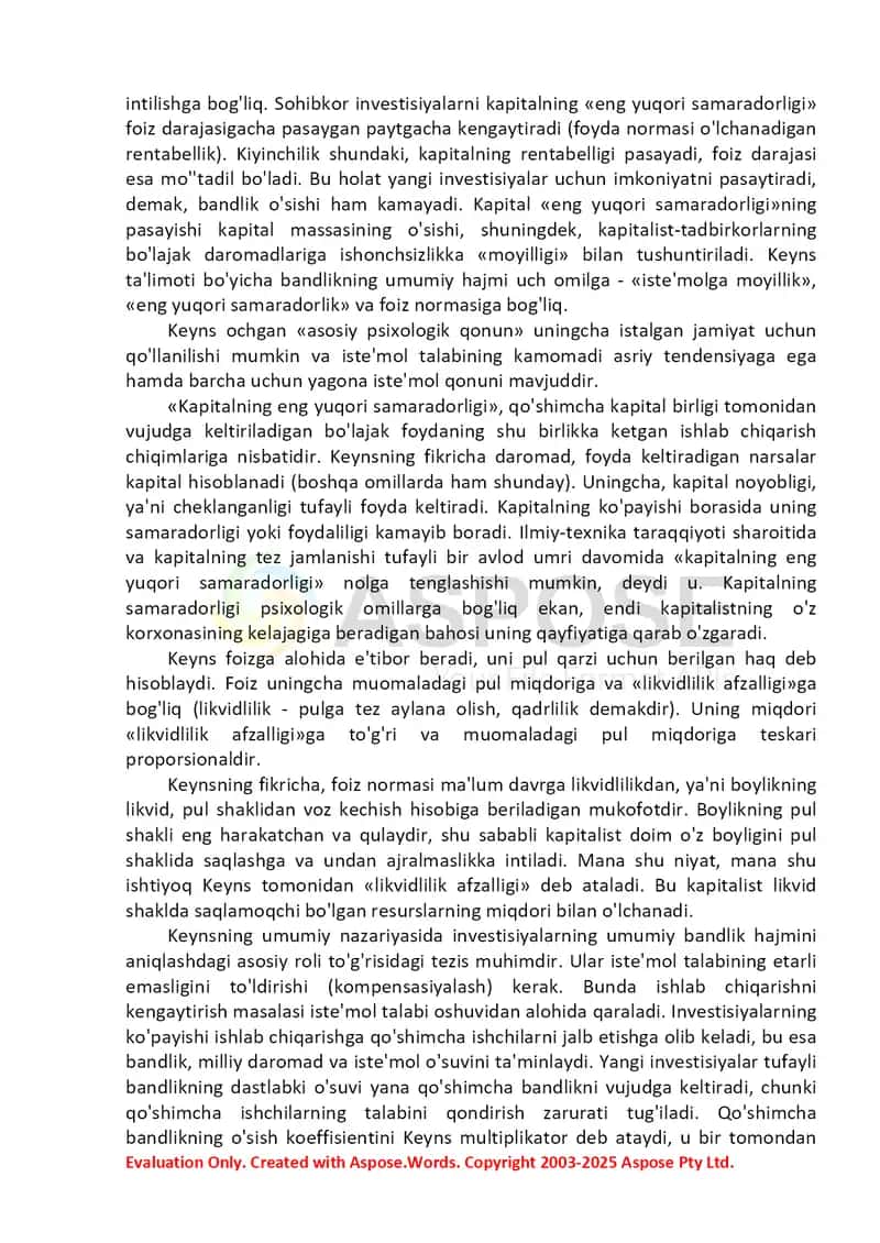 KEYNSCHILIK TA’LIMOTI 4