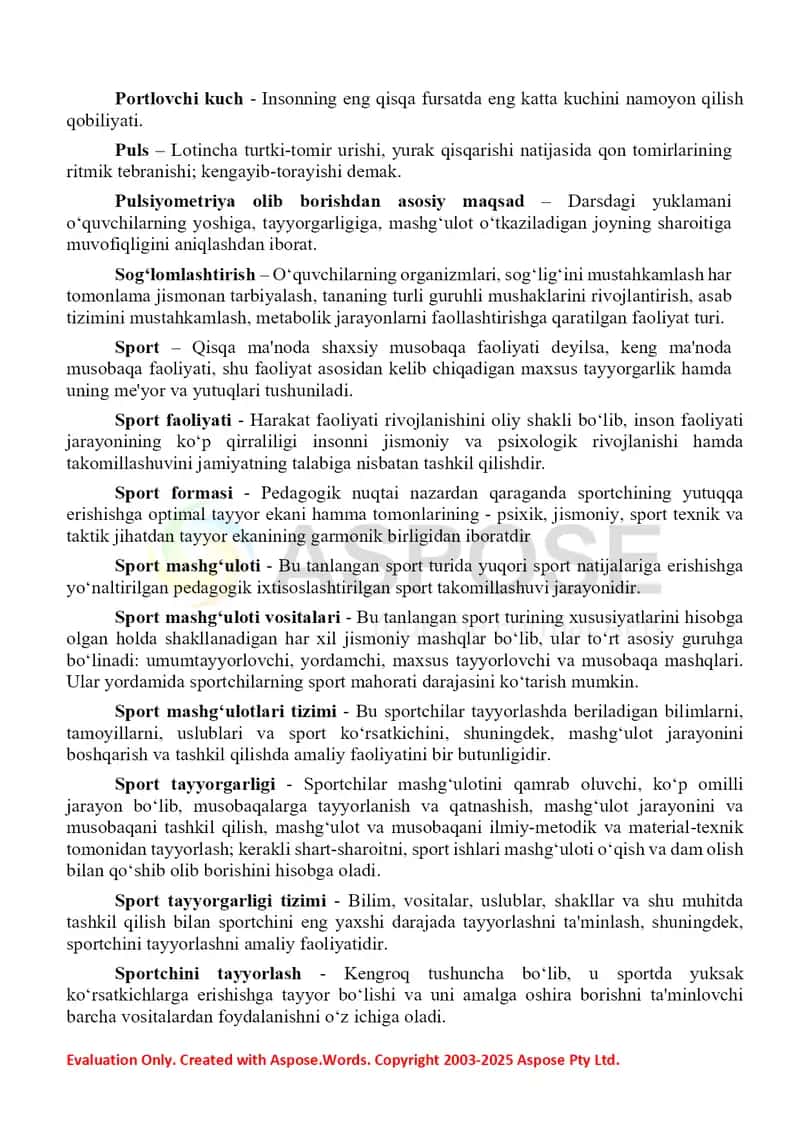 Jismoniy tarbiyaning eng sara va kerakli atamalari 4