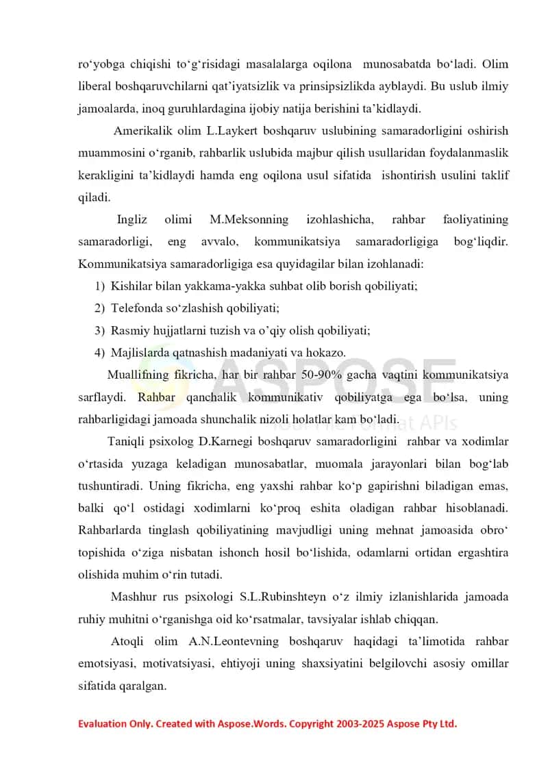 Rahbarlik psixologiyasi 4