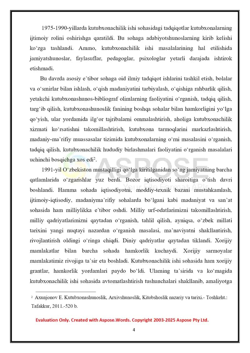 Kutubxonachilik sohasida kutubxonachi shaxsining ijtimoiy moslashuvi 4