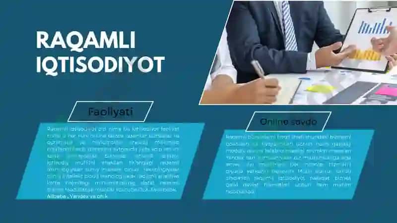 Iqtisodiyotni rivojlantirishda raqamli iqtisodiyotning roli 4