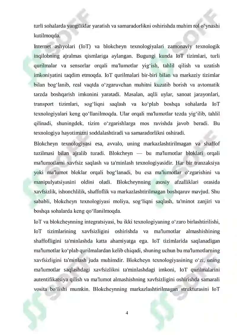 IoT va blokcheyn texnologiyalarining integratsiyasi 4