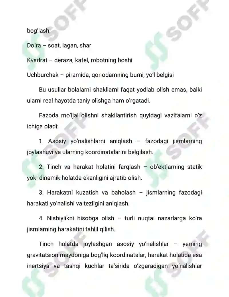 Geometrik Figuralar mashg'uloti 4
