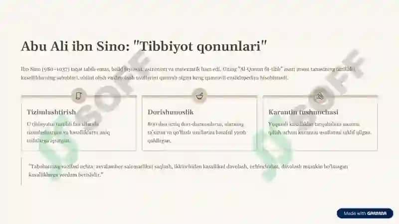 Ilm-fan va tibbiyot tarixidagi Buyuk Uyg'onish davrining merosi 4
