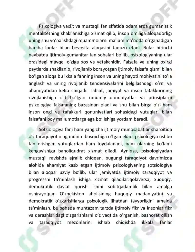 Umumiy psixologiya fanining predmeti, maqsad va vazifalari 4