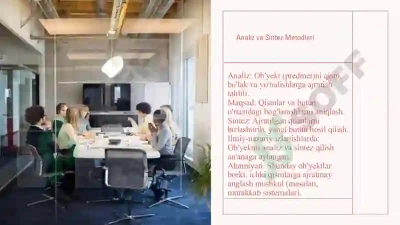 Tushunish va tushuntirish dialektikasi. Novatsiya 4
