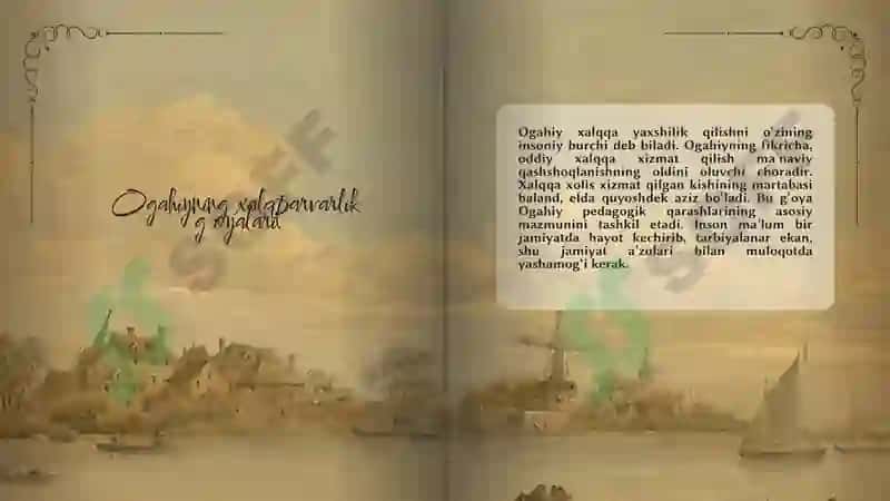 OGAHIY HAYOTI, IJODI, ADABIY MANBALARI 4