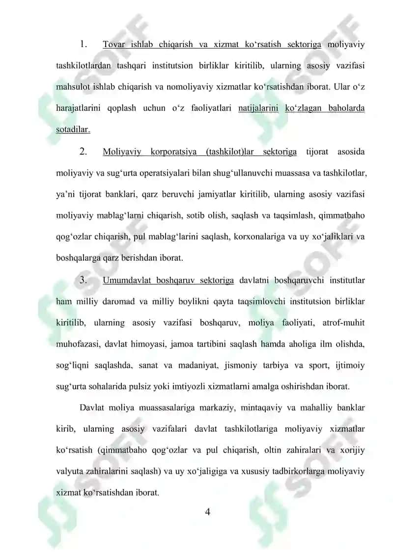 O’zbekiston milliy hisoblar tizimi 4