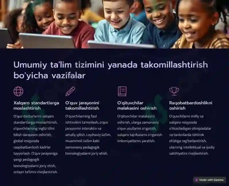Xalq ta'lim tizimini 2030-yilgacha rivojlantirish Konsepsiyasi 4