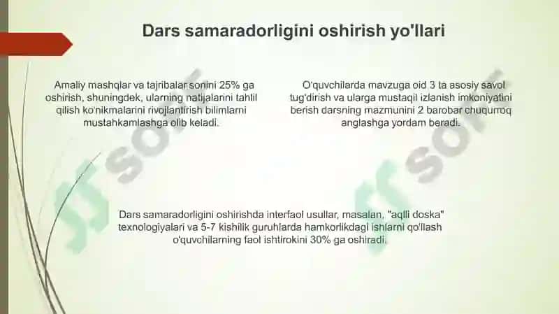 O'quv maqsadlarini aniqlash va formulalash 4