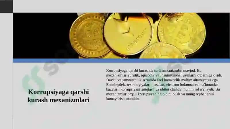 O'zbekistonda korrupsiyaga qarshi kurash mexanizmlari 4