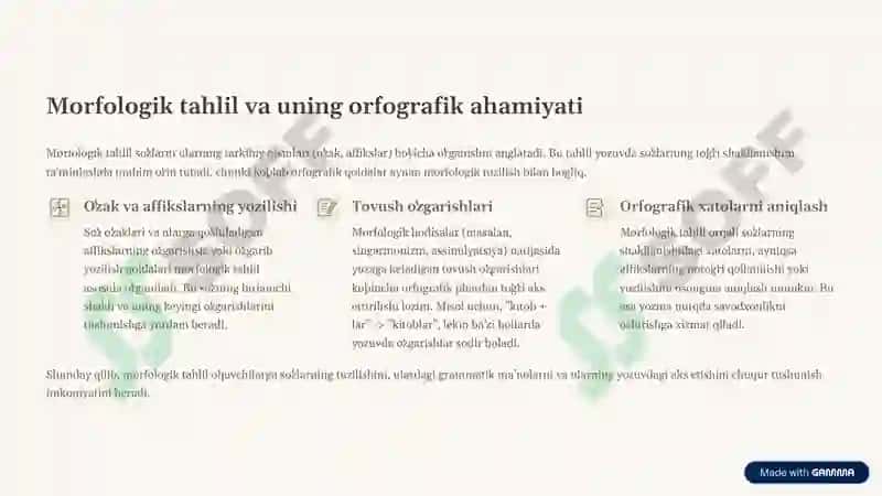 So'z turkumlarini o'rganishda orfografik bilimlar va adabiyotlar ro'yxati 4