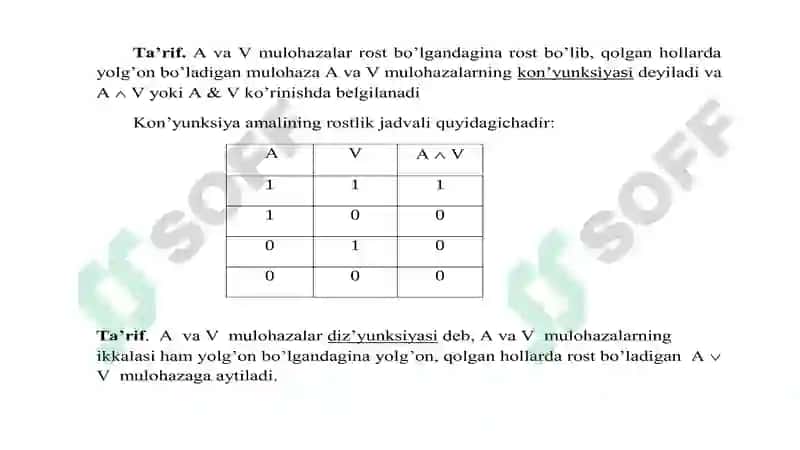 Elements of mathematical logic, operations on propositions 4