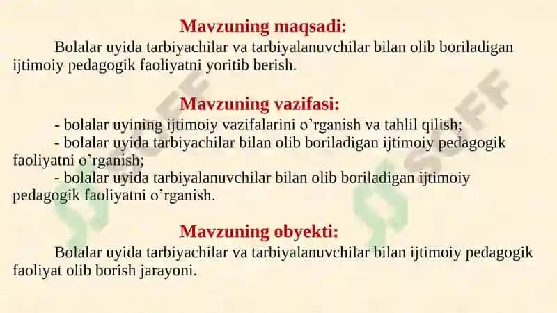 Bolalar uyida ijtimoiy pedagogik faoliyat olib borish 4