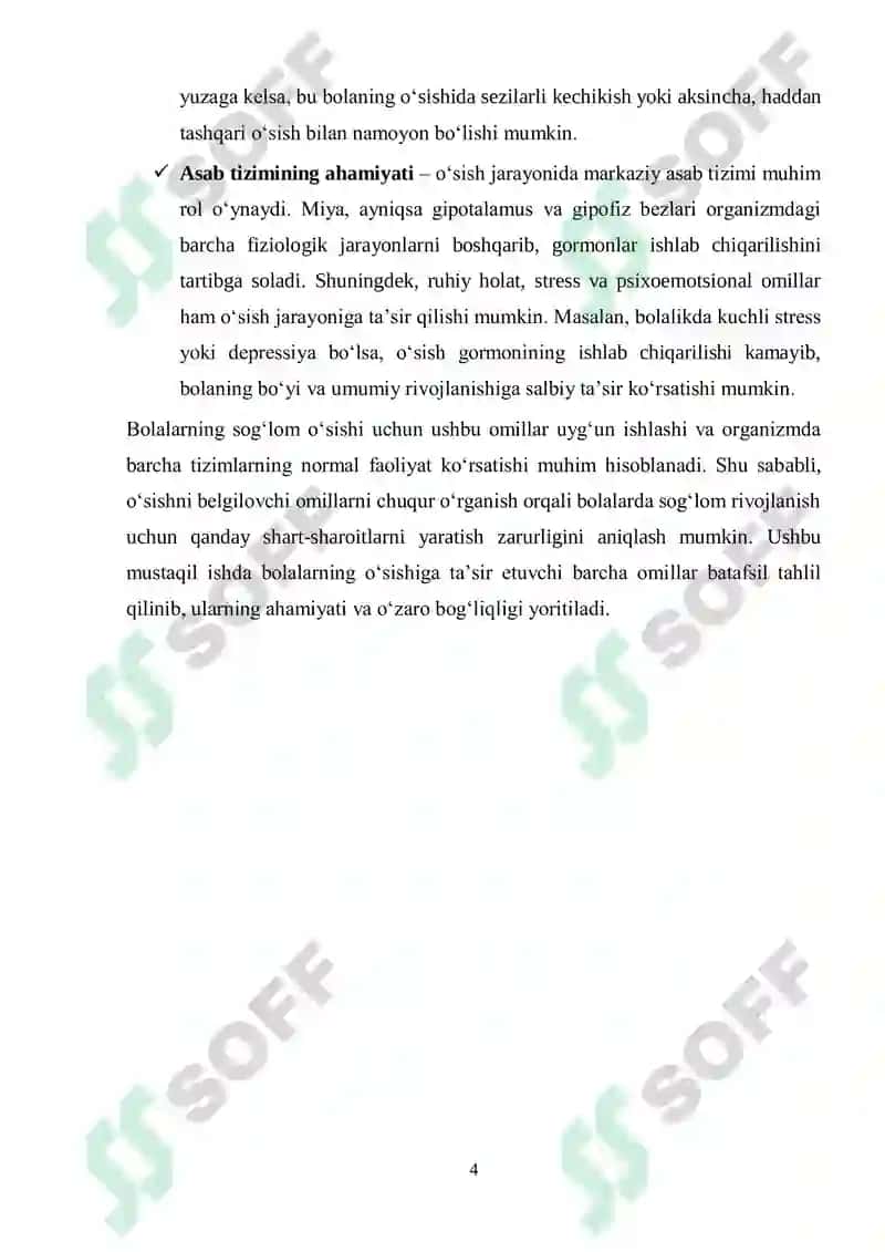Bolalar o'sish jarayoni 4