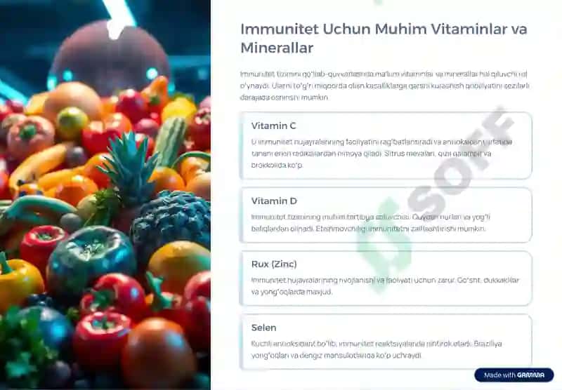 Immunitetni Mustahkamlovchi Vositalar 4