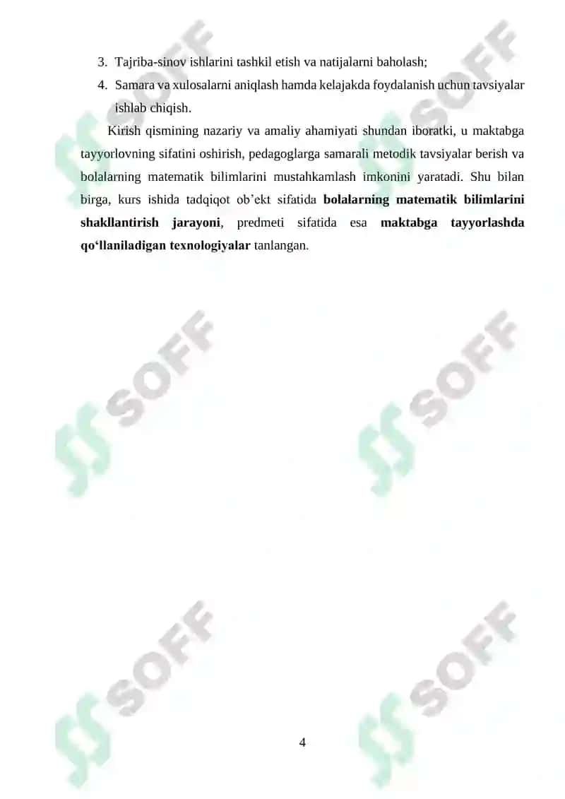 Bolalarda Elementar Matematik Tasavvurni Shakllantirish 4