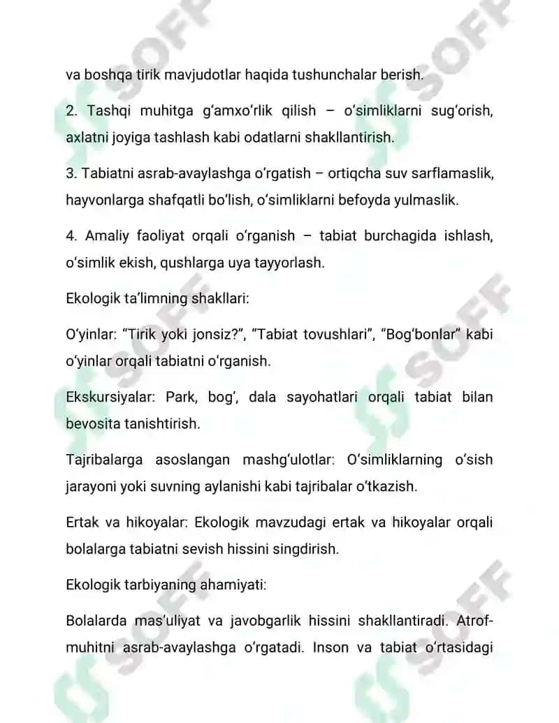 Maktabgacha yoshdagi bolalarni tabiat bilan tanishtirish 4