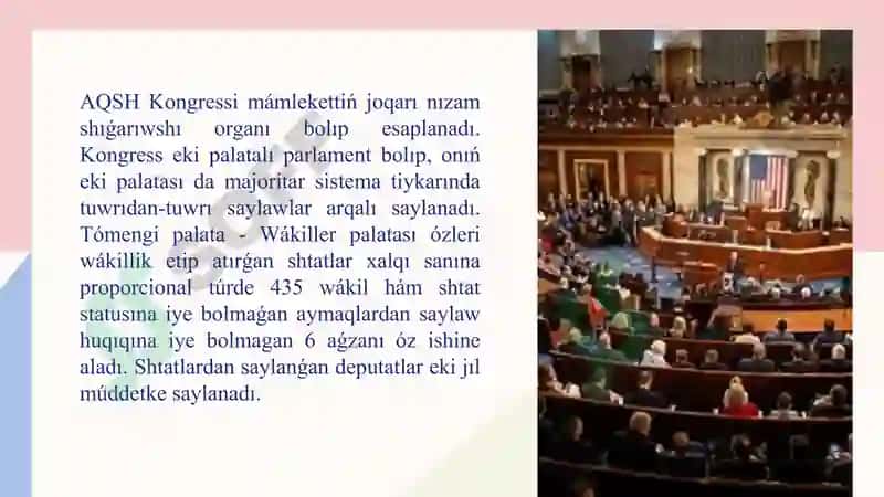 AMERIKA QURAMA SHTATLARÍNÍŃ MÁMLEKETLIK FORMALARÍ 4