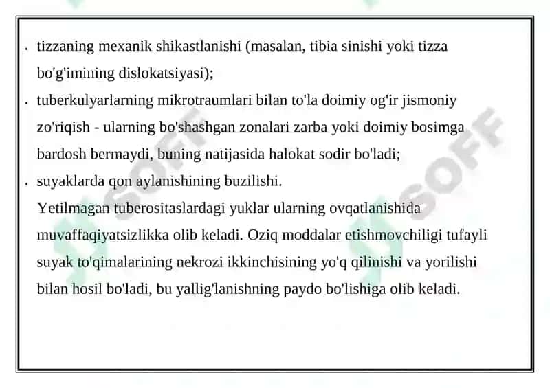 Suyakning Osteoxondropatiyasi 4
