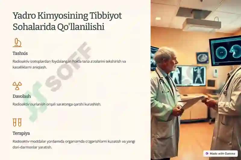 Yadro Kimyoning Tibbiyotdagi O'rni 4