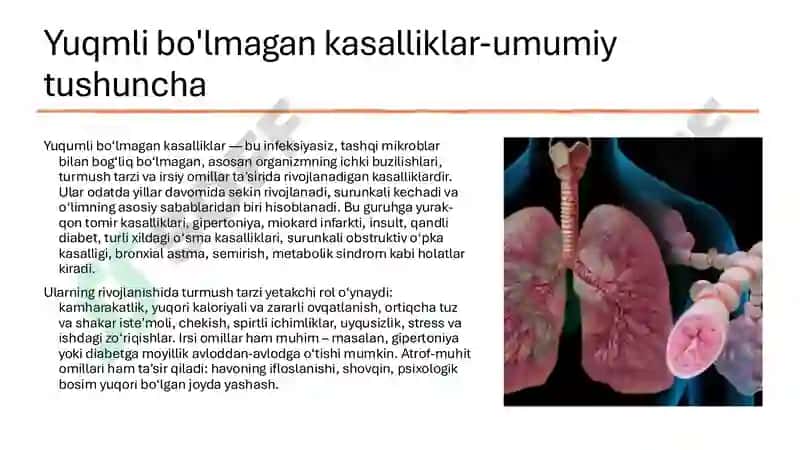 Yuqumli bo'lmagan kasalliklarning birlamchi, ikkilamchi, uchlamchi profilaktikasi​ 4