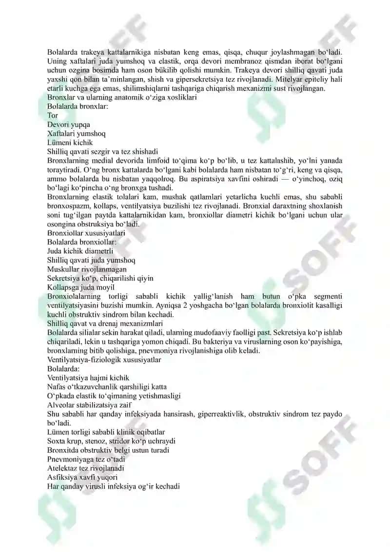 Bolalar kasalliklari fanidan V smestr oraliq nazorat savollariga javoblar 5