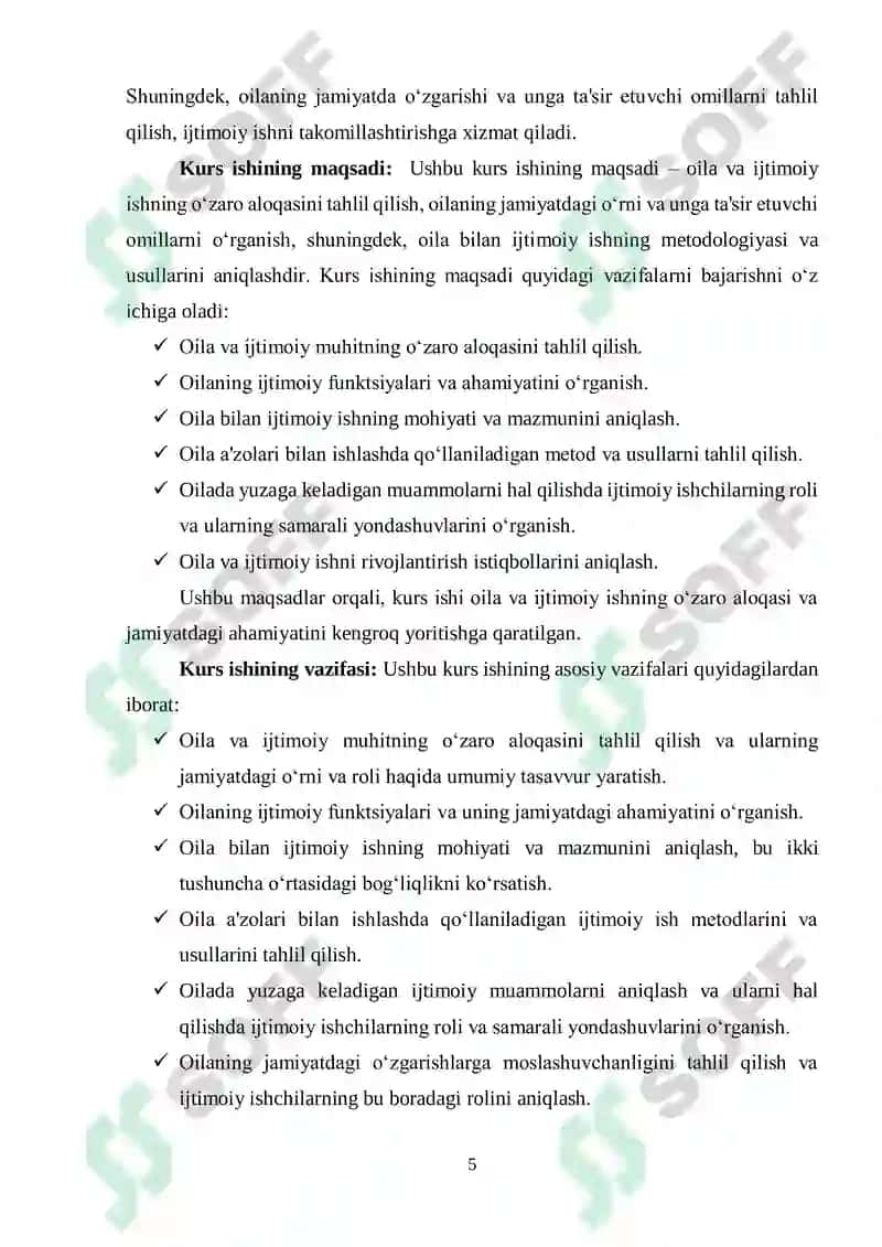 Oila bilan Ijtimoiy ishning mohiyati va mazmuni 5