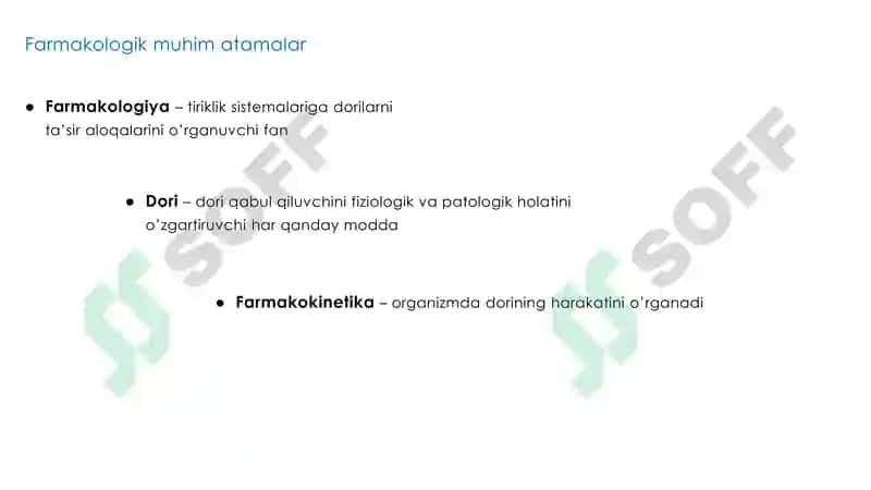 Umumiy farmakologiya 5