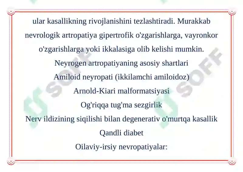 Neyrogen Artropatiya 5