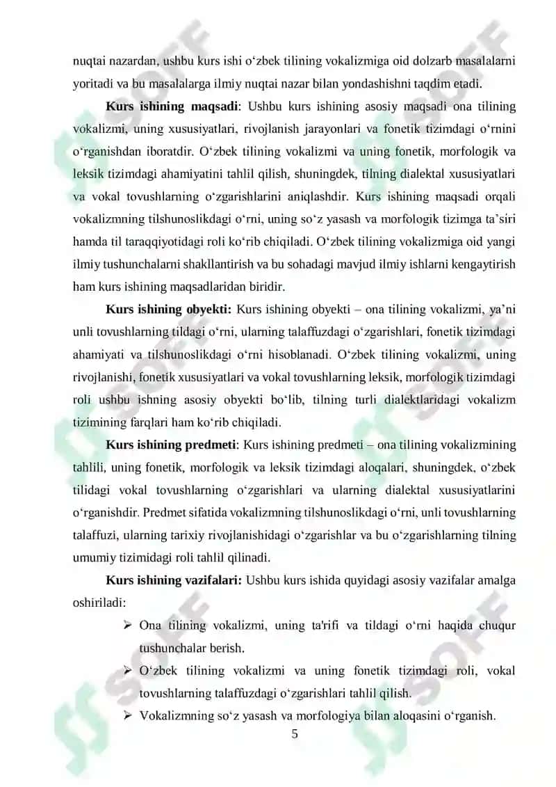 Ona tili va oʻqish savodxonligi va uni oʻqitish metodikasi 5
