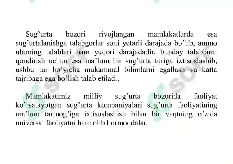 Sug'urta kompaniyalari va ularning asosiy funksiyalari 5