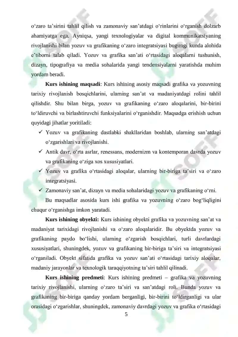 Grafika. Yozuv va uning tarixiy bosqichlari 5