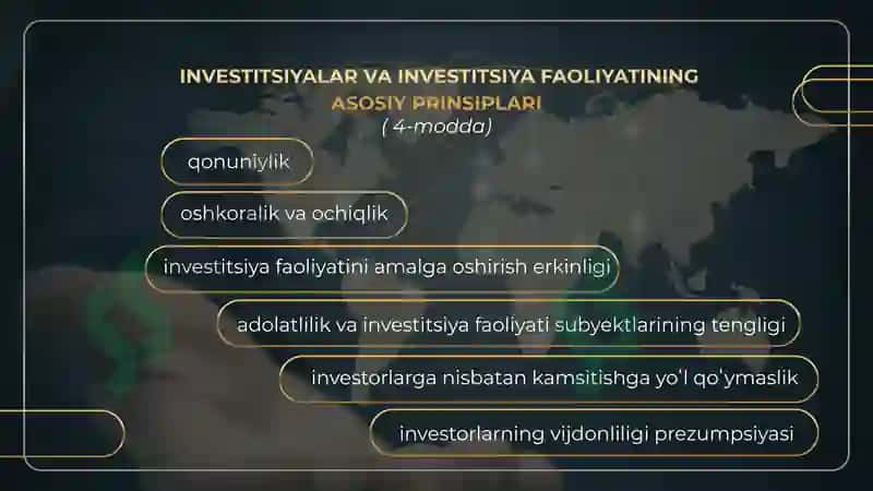 Xorijiy sarmoyadorlar va xorijiy investitsiyalar ishtirokidagi korxonalarga soliq va bojxona imtiyozlari 5