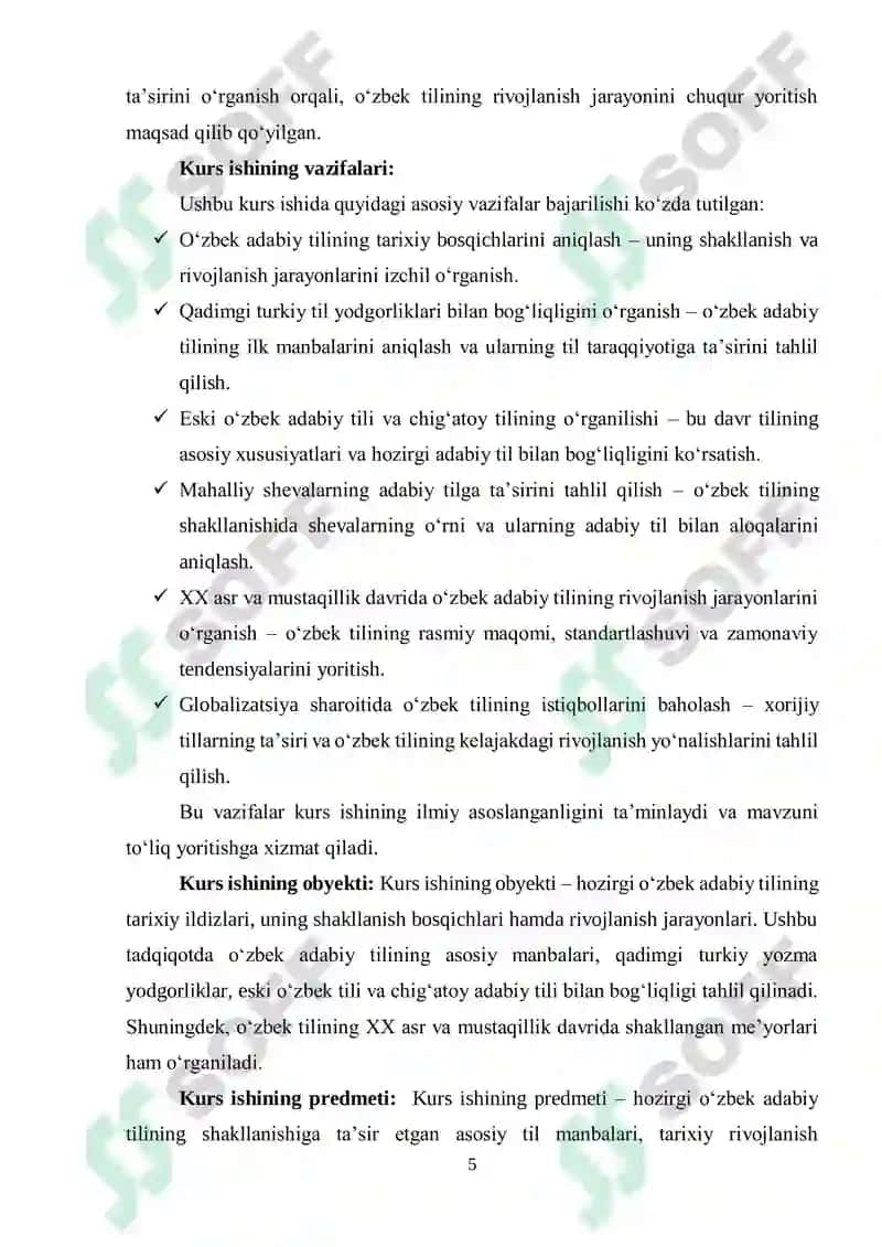 HOZIRGI OʻZBEK ADABIY TILINING TARIXIY ILDIZLARI 5