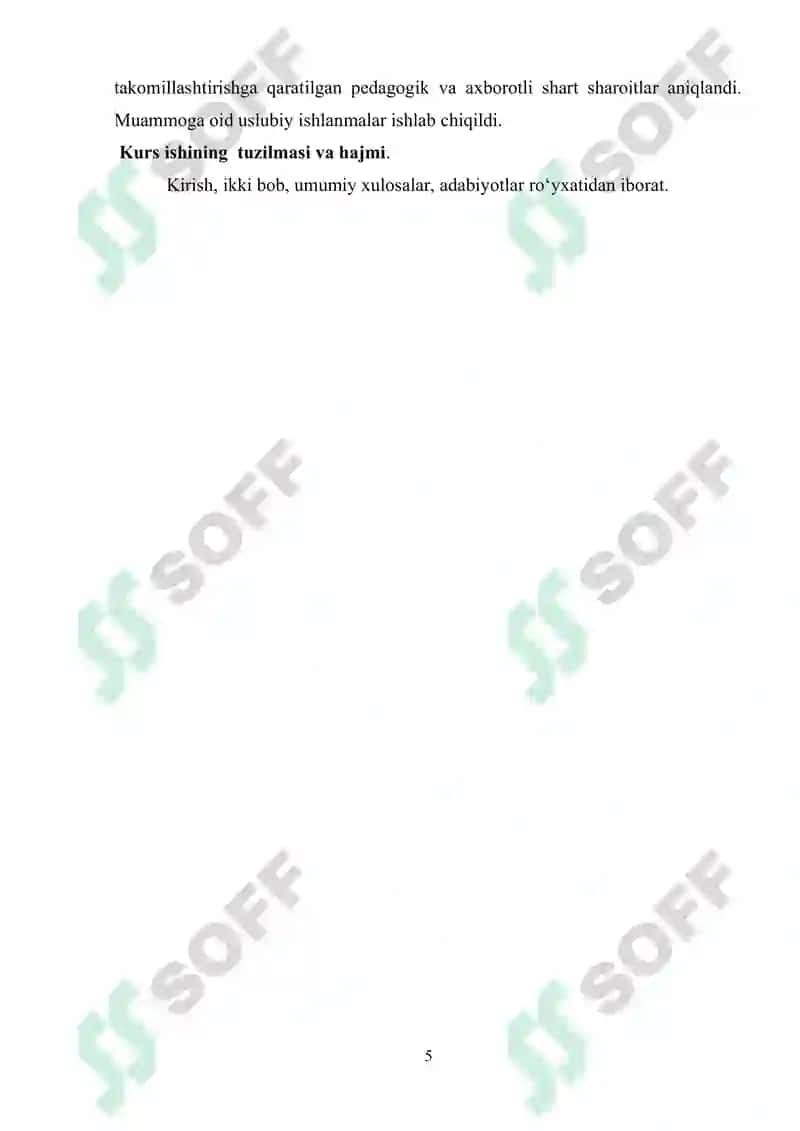 O‘zbekiston Respublikasida yosh avlodlarning o‘quv faoliyati 5