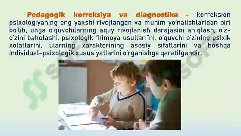 Xulqi og’ishgan bolalar psixologiyasi 5