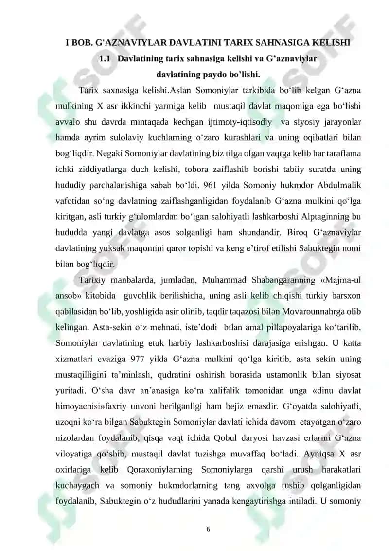 G’AZNAVIYLAR DAVLATINING TASHKIL TOPISHI 5