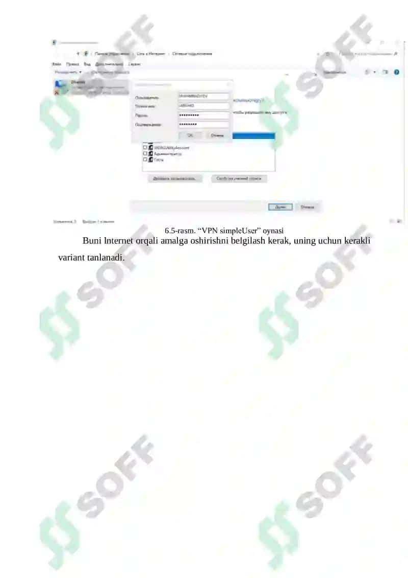 Windows OT da VPN tarmog‘ini sozlash 5