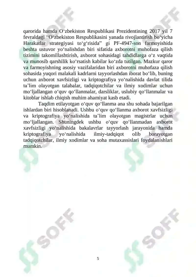 KRIPTOGRAFIYANING MATEMATIK ASOSLARI 5