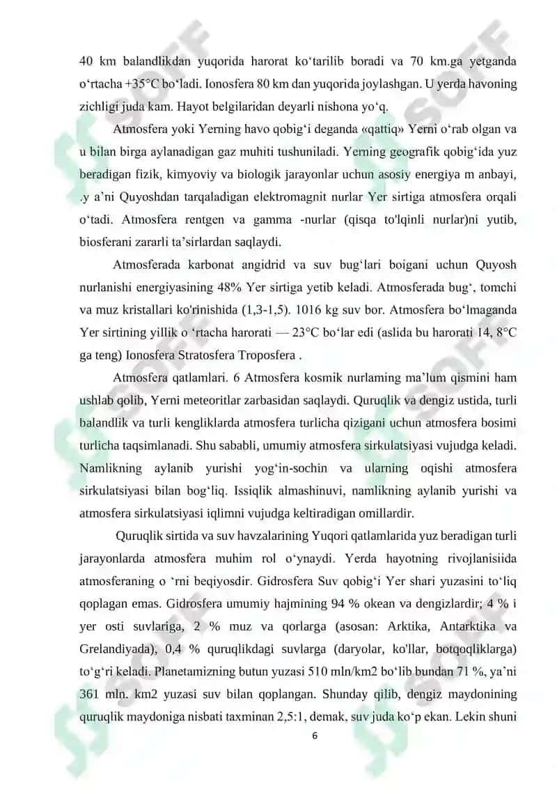 Geologiya fani vazifalari, tarmoqlari 5