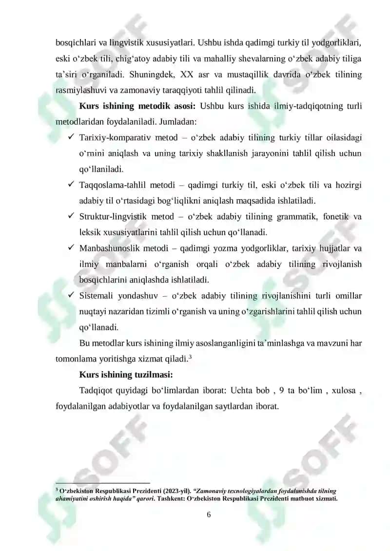 HOZIRGI OʻZBEK ADABIY TILINING TARIXIY ILDIZLARI 6