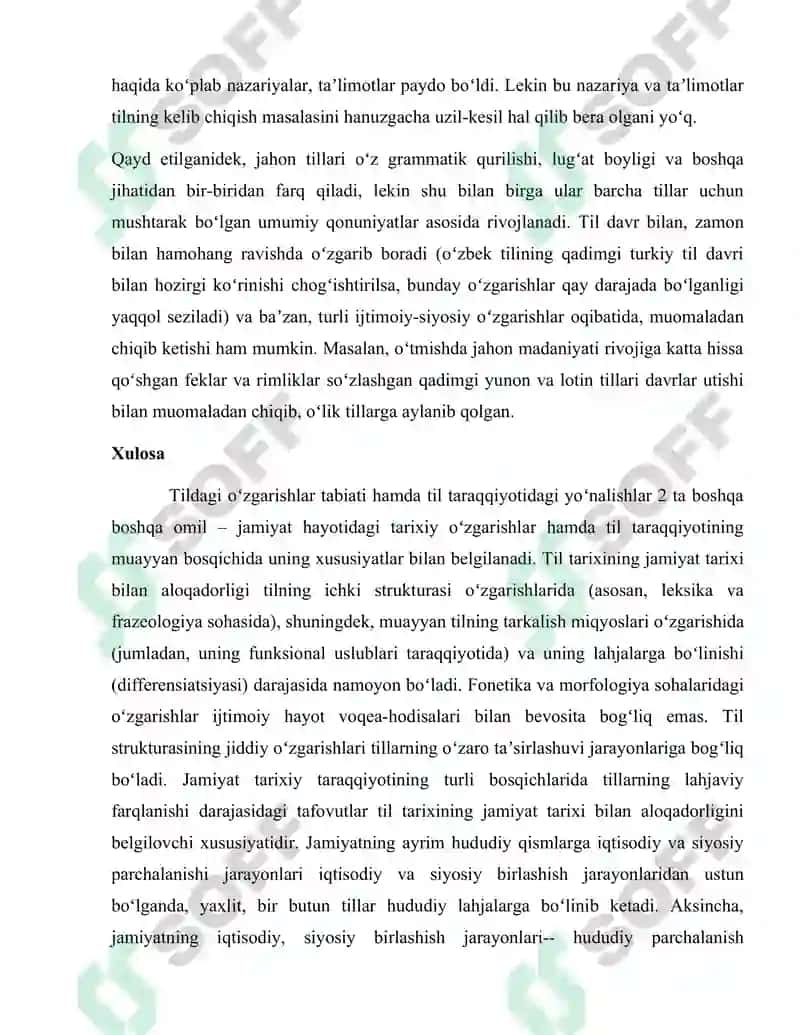 Tilning tizim sifatidagi mohiyati 6