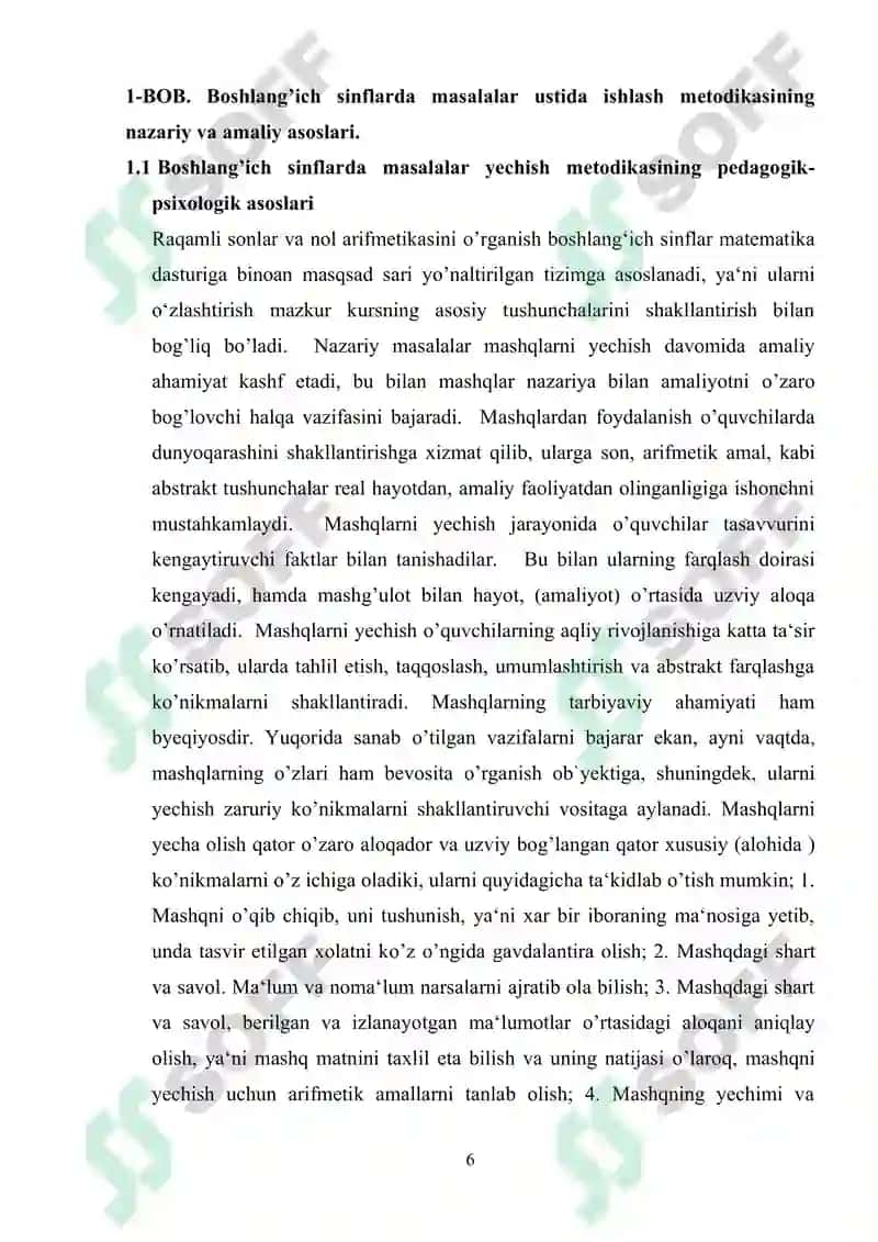 O‘zbekiston Respublikasida yosh avlodlarning o‘quv faoliyati 6