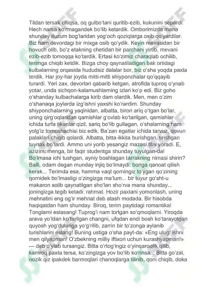 Shukur Xolmirzayev - O'zbeklar (hikoya) 6