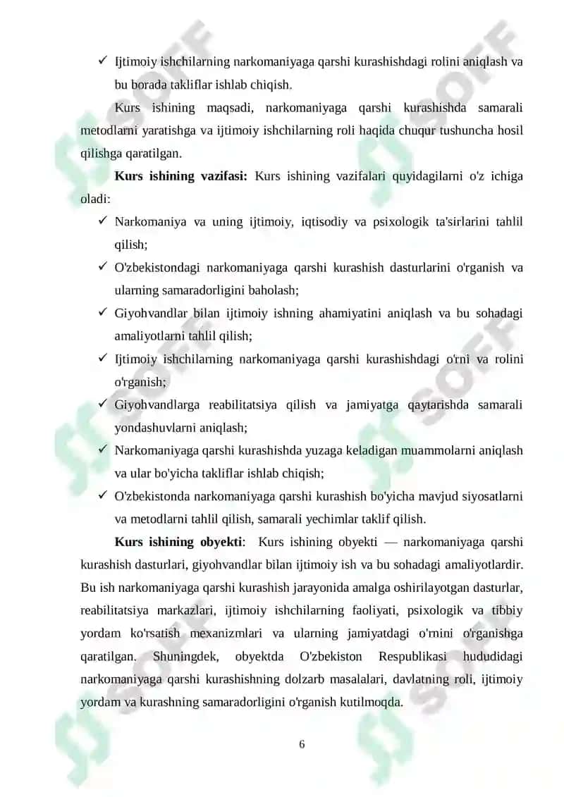 Narkomaniyaga qarshi dasturlar va giyohvandlar bilan ijtimoiy ish 6
