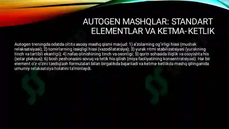 Autogen mashqlar 6