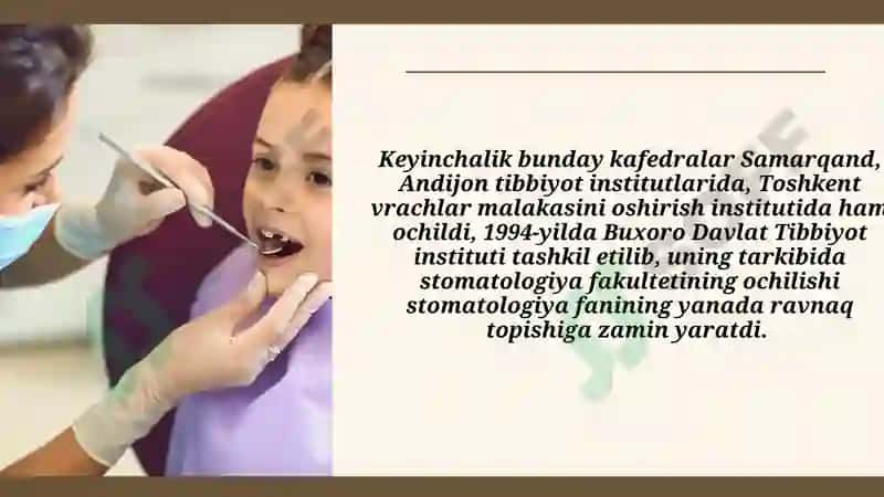 davolash va profillaktika stomotologiya muassasalarining asosiy tarkibiy bo'linmalari 6