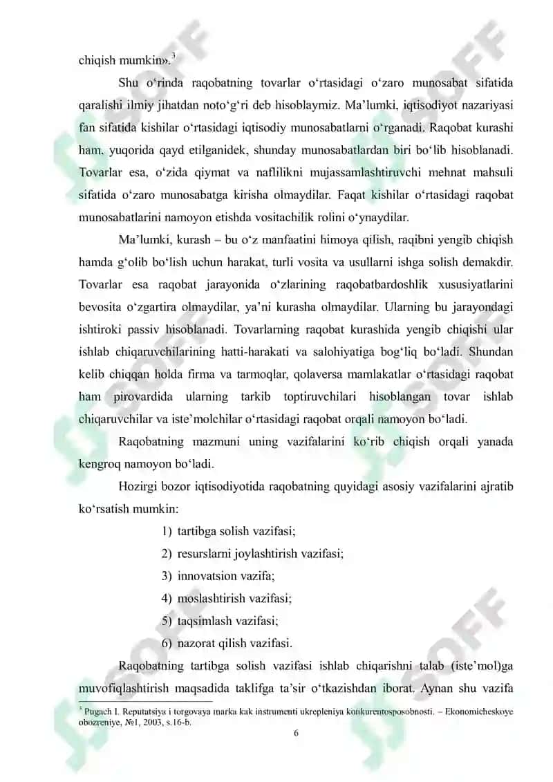 "TURIZMDA STRATEGIK MARKETING FANIDAN 6