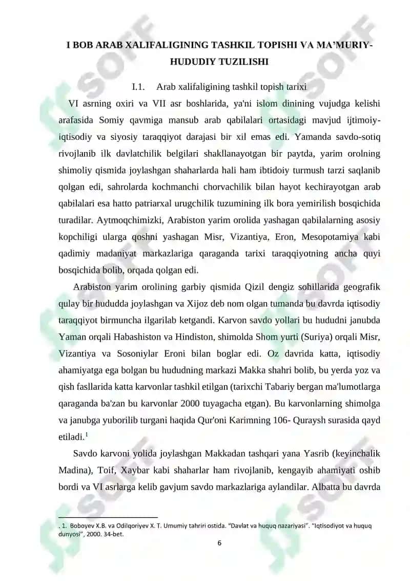Arab xalifaligi davrida davlat boshqaruvi 6